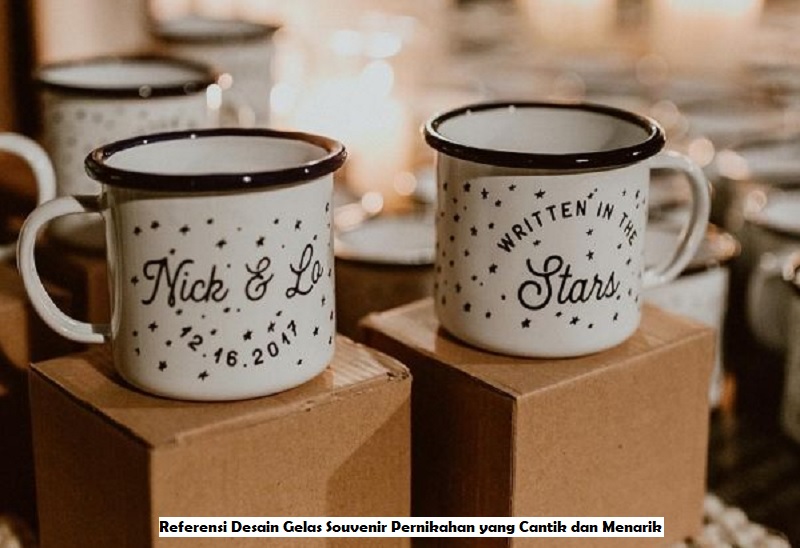 Desain Gelas Souvenir